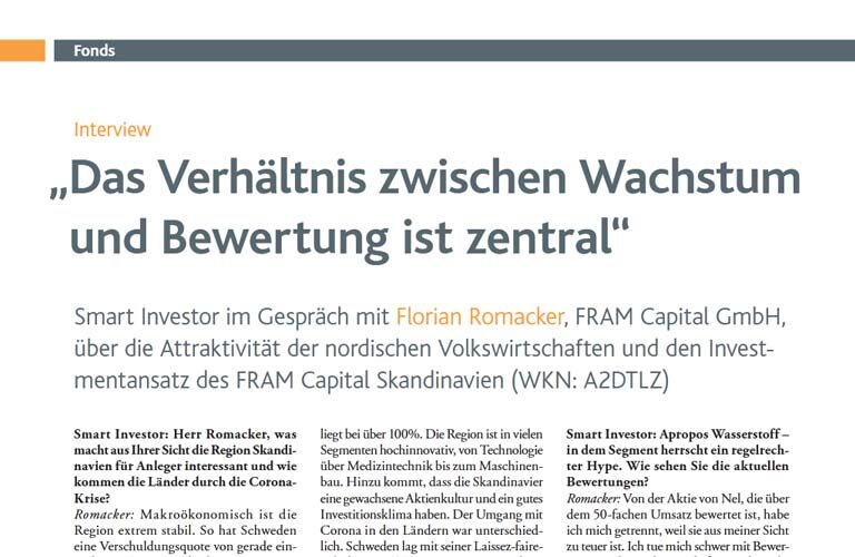 Presseartikel Smart Investor - 03/2021